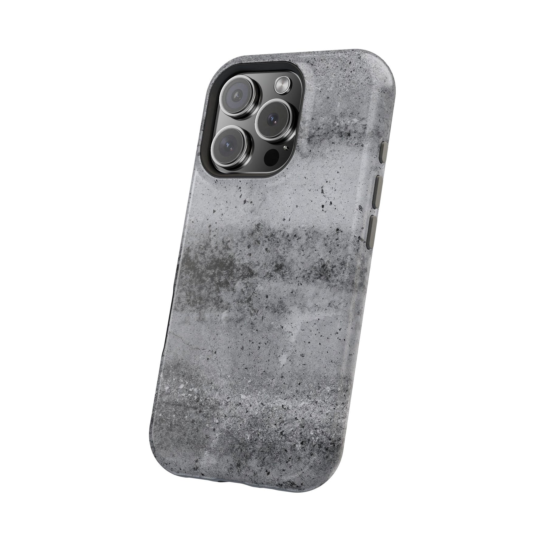 Concrete Pattern iPhone Case with Magsafe Compatibility