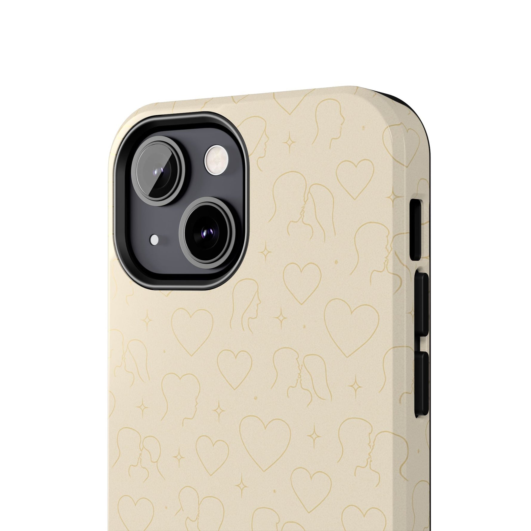 Romantic Pattern Minimalist Tough Phone Case  Shamo's