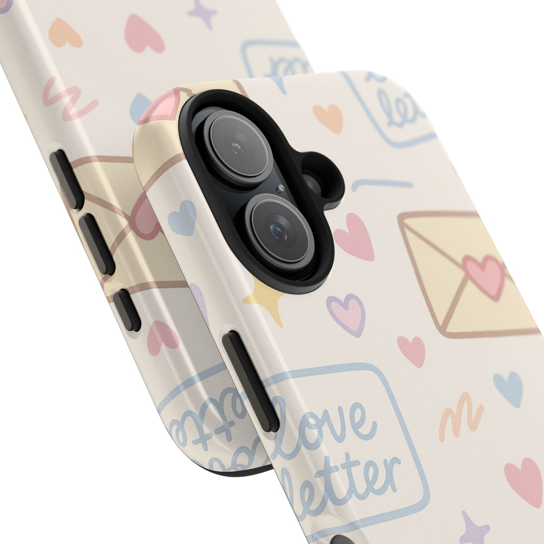 Pastel Love Letter Hearts Impact Phone Case  Shamo's