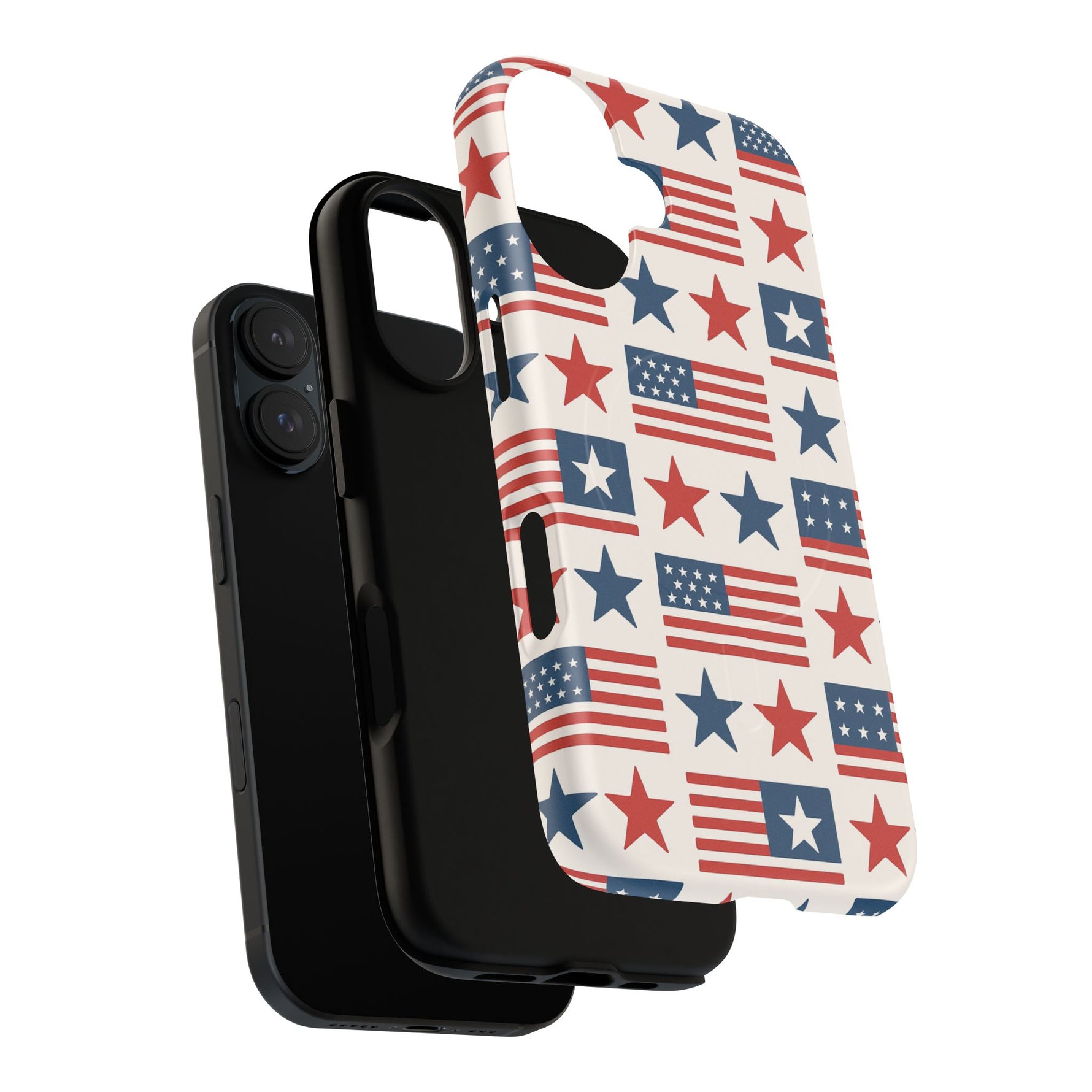 Patriotic American Flag iPhone Case | MagSafe - Shamo's