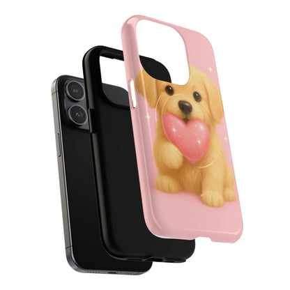 Puppy Love iPhone Case with MagSafe