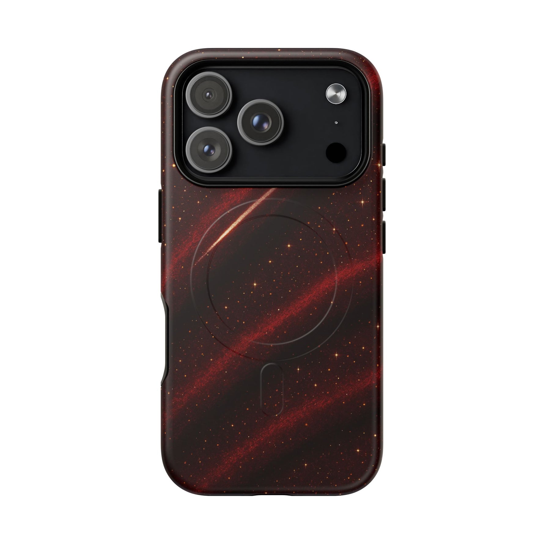 Red Nebula iPhone Case with MagSafe - Shamo's