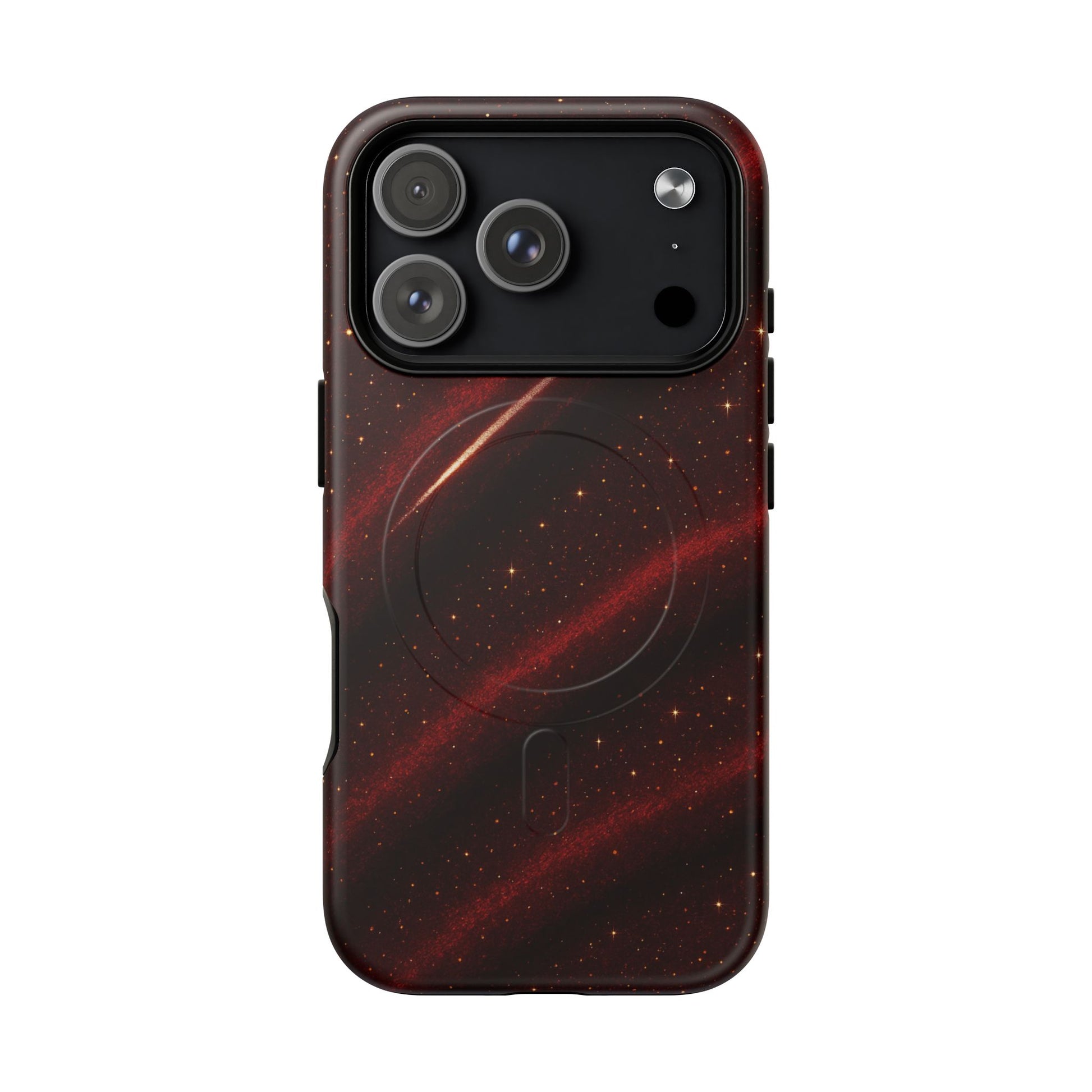 Red Nebula iPhone Case with MagSafe - Shamo's