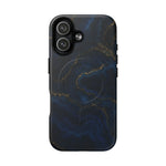Midnight Marble iPhone Case with MagSafe - iPhone 17 / Matte - Shamo's