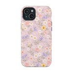Pastel Floral MagSafe Compatible Magnetic Impact Phone Case