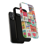 Vintage Romantic Love Stamp iPhone Case | Tough Protection + MagSafe  Shamo's