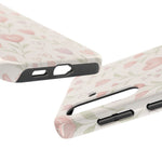 Pink Watercolor Heart Floral Pattern | Tough Impact Phone Case  Shamo's