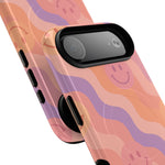 Groovy Smiley Faces Retro iPhone Case | MagSafe - Shamo's