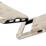 Neutral Pebble Pattern Tough iPhone Case  Shamo's