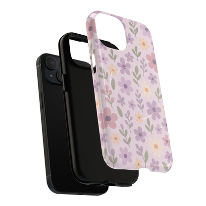 Floral Magnetic | Compatible with MagSafe Phone Case - Stylish and Durable Protection