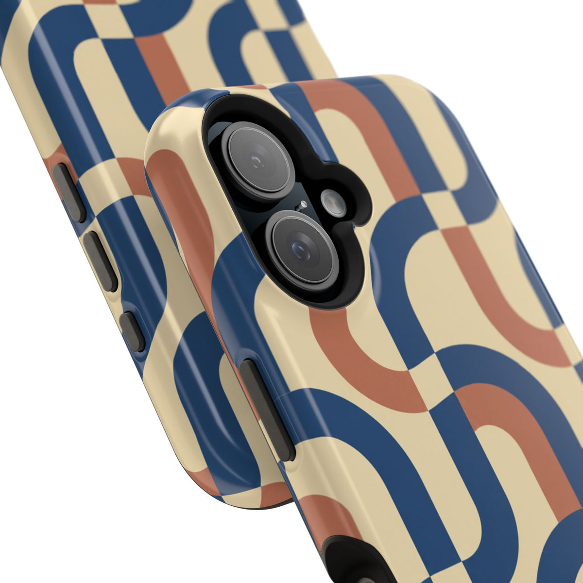 Mod Ribbon – Retro Geometric MagSafe Phone Case