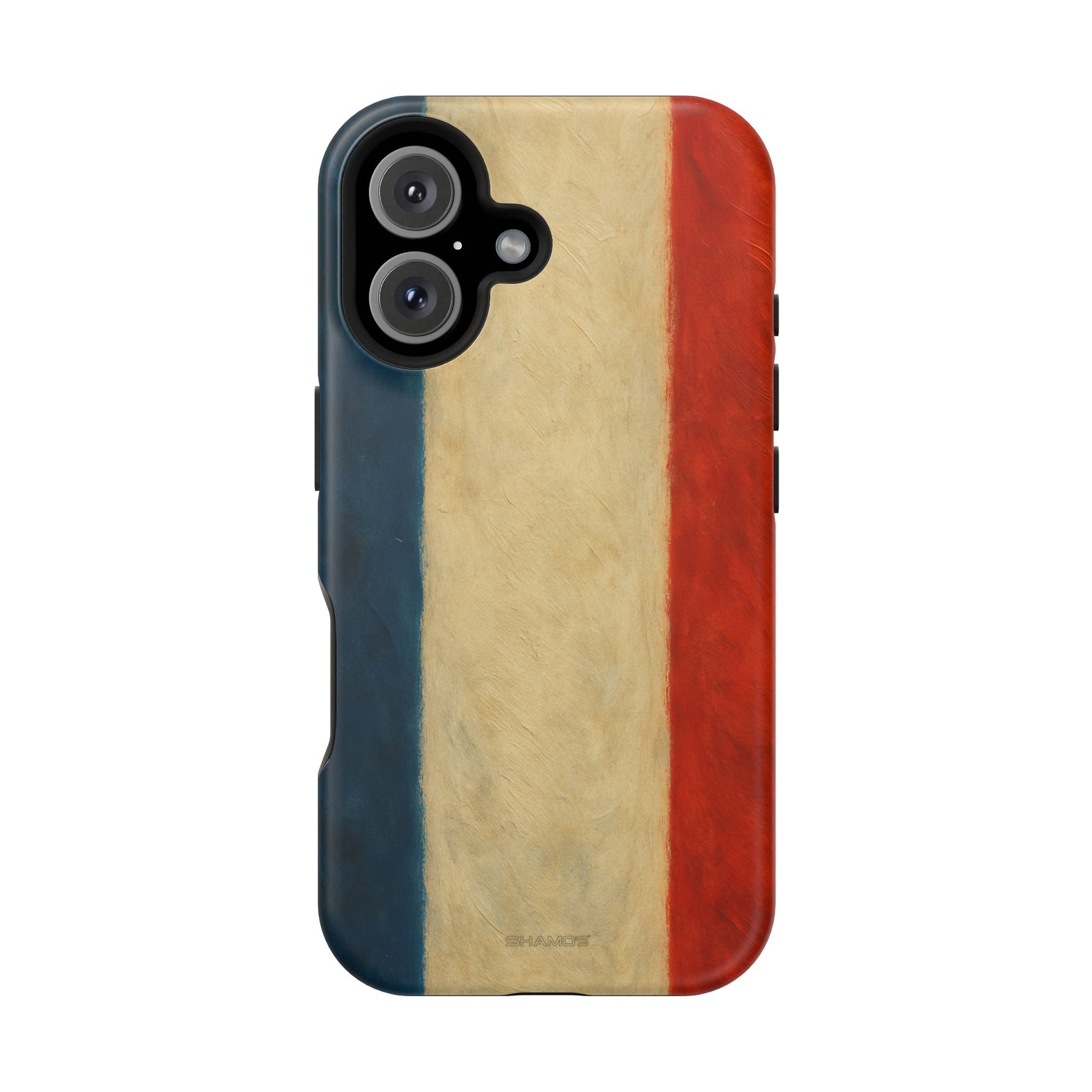 France Flag Tough Impact MagSafe iPhone Case