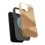 Neutral Desert Wave Design iPhone Case | MagSafe  Shamo's