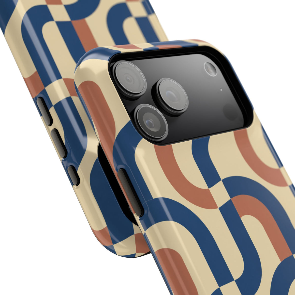 Mod Ribbon – Retro Geometric MagSafe Phone Case