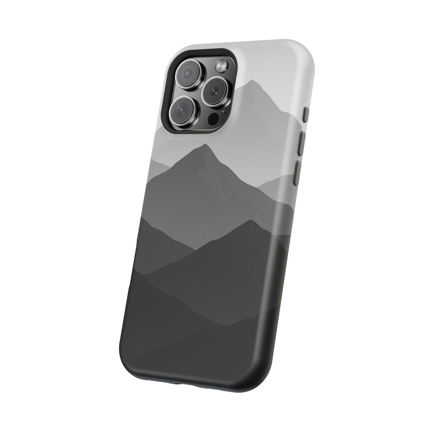 Monochrome Mountain Design iPhone Case | MagSafe  Shamo's