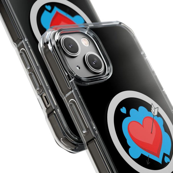 Magnetic Clear Phone Case | Compatible with MagSafe | Be Mine Love Edition