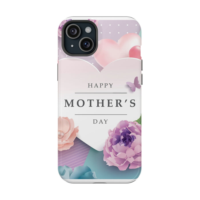 MagSafe Tough Cases with Happy Mother's Day print