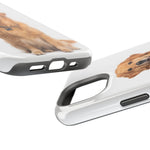 MagSafe Tough Cases with Golden Retriever dog print - Shamo's