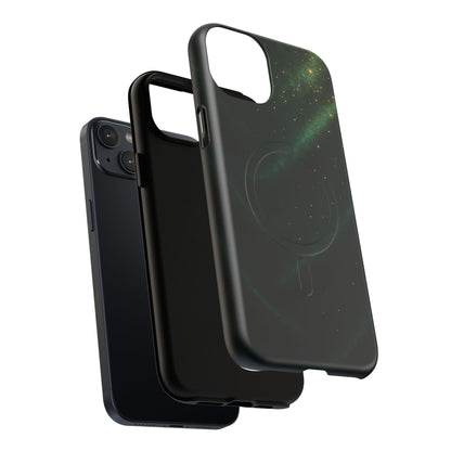 Luxury Series Emerald Galaxy iPhone Case with MagSafe