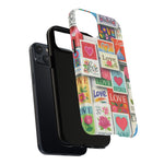 Vintage Romantic Love Stamp iPhone Case | Tough Protection + MagSafe  Shamo's