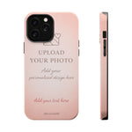 Personalizable iPhone Case | Add Your Own Photo and Text | MagSafe Compatible