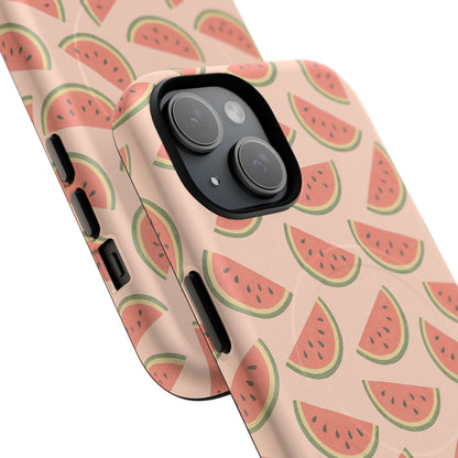 Watermelon Fruit Tough iPhone Case | Compatible with MagSafe