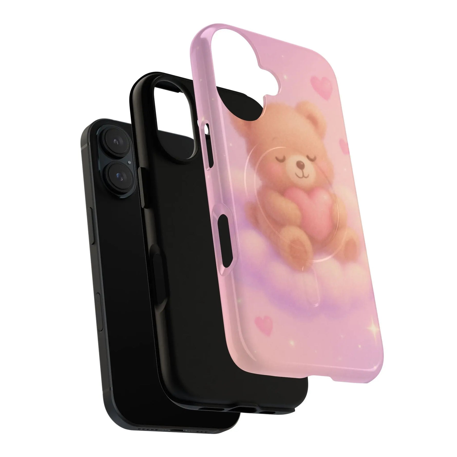 Dreamy Cloud Teddy Bear iPhone Case with MagSafe  Shamo's