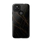 Black Marble Tough iPhone Case  Shamo's