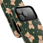 Funda para iPhone con diseño de osito de peluche y corazón (con MagSafe)