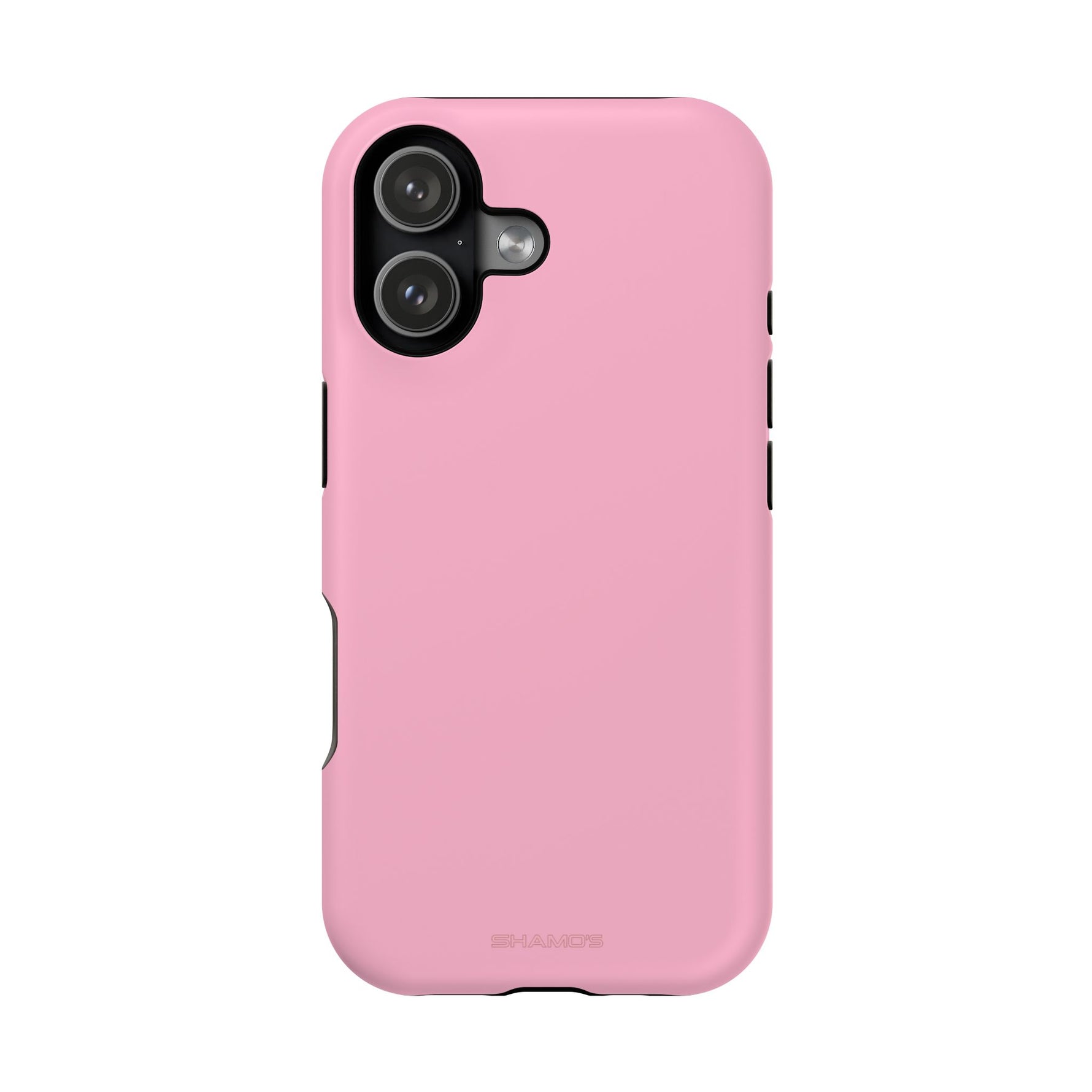 Cotton Candy Pastel Pink Impact-Resistant Phone Case | Slim Protective MagSafe-Compatible Cover