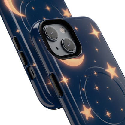 Moon Glow Magic Case for iPhone - Star and Moon Design | MagSafe