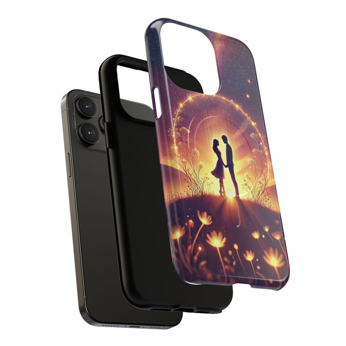 MagSafe Phone Case - Love Couple Design - Tough Magnetic Cases for iPhone 17 and more
