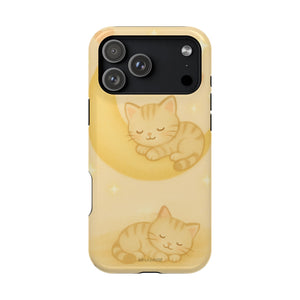 Sweet Kitten Dreams iPhone Case with MagSafe - iPhone 17 Pro Max / Glossy - Shamo's