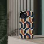 Mod Ribbon – Retro Geometric MagSafe Phone Case