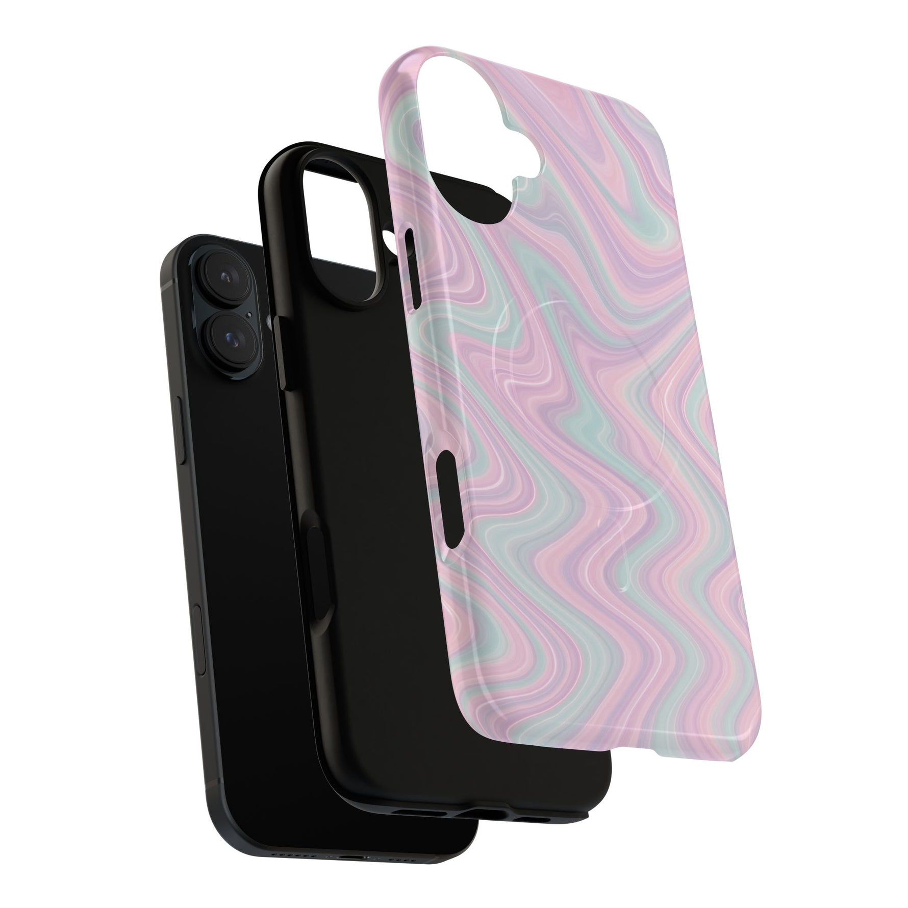 Colorful Marble Pastel Swirl iPhone Case | MagSafe - Shamo's