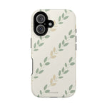 Eucalyptus Floral Laurel Magnetic Impact-Resistant Phone Case with MagSafe - iPhone 16 / Glossy - Shamo's