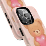 Heart Hug Teddy Bear iPhone Case – with MagSafe  Shamo's