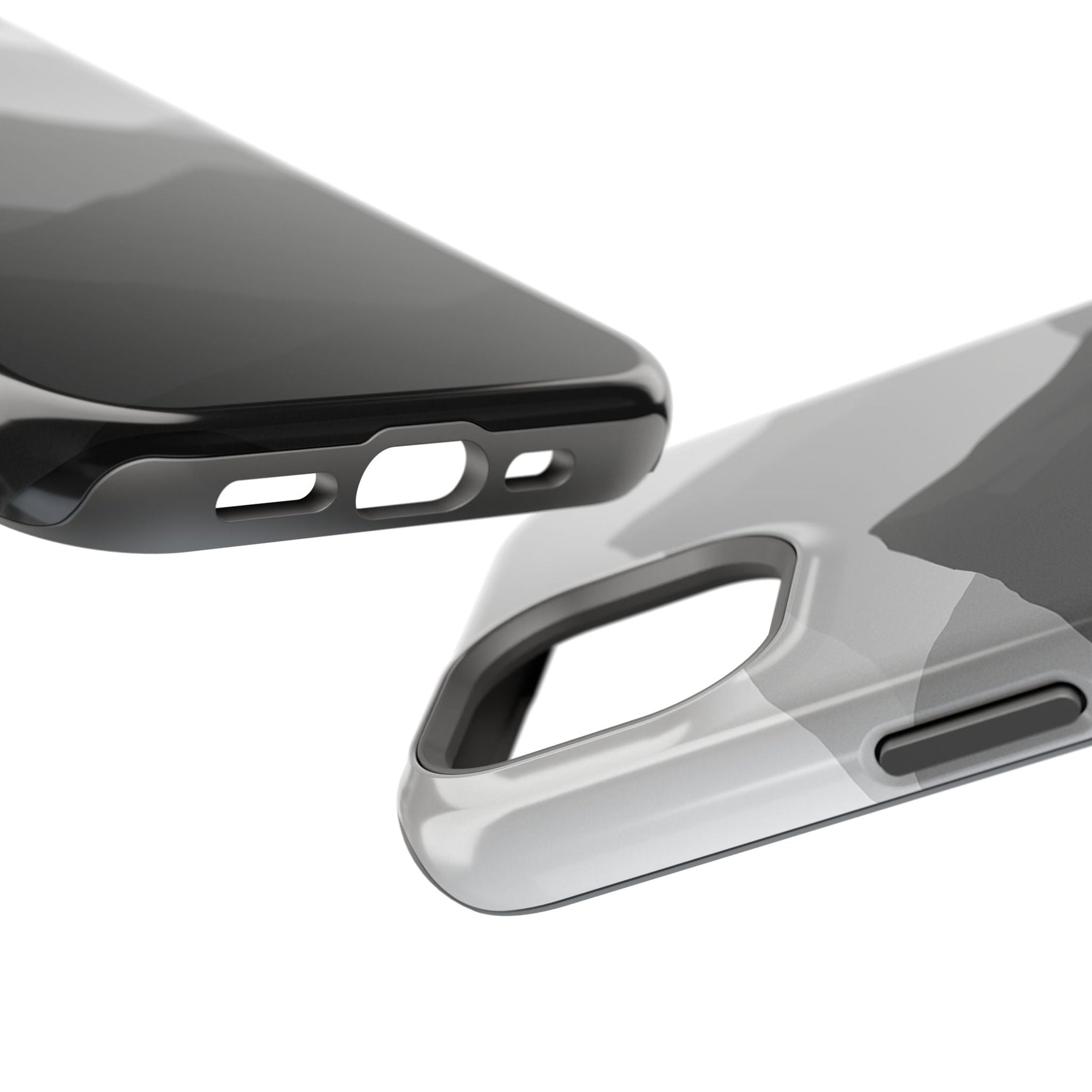 Monochrome Mountain Design iPhone Case | MagSafe  Shamo's
