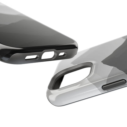 Monochrome Mountain Design iPhone Case | MagSafe  Shamo's
