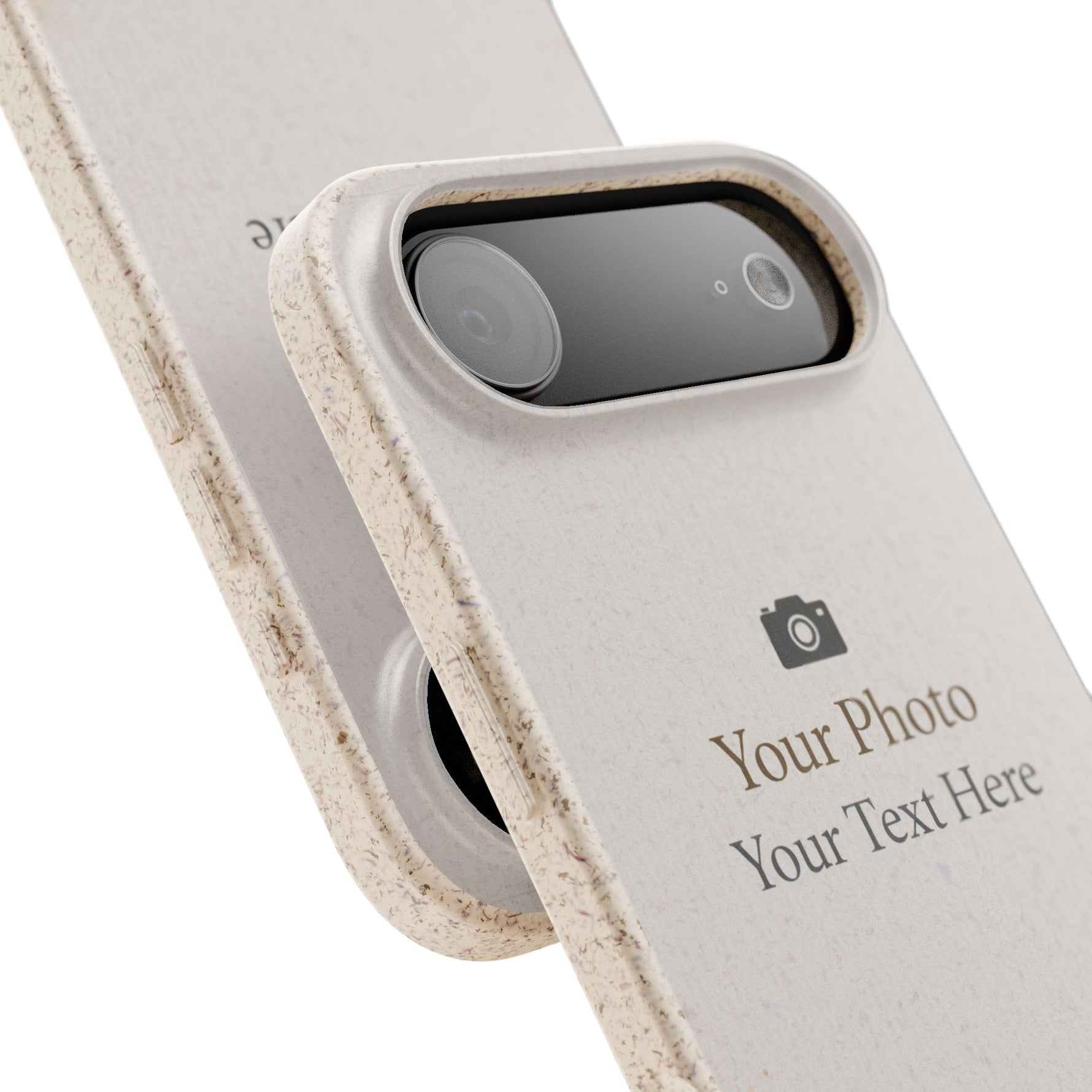 Personalizable Biodegradable Custom Phone Case | Add your own Photo and Text - iPhone 17 Pro Max - Shamo's