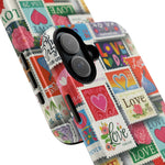 Vintage Romantic Love Stamp iPhone Case | Tough Protection + MagSafe  Shamo's