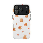 Strawberry Teddy iPhone Case with MagSafe