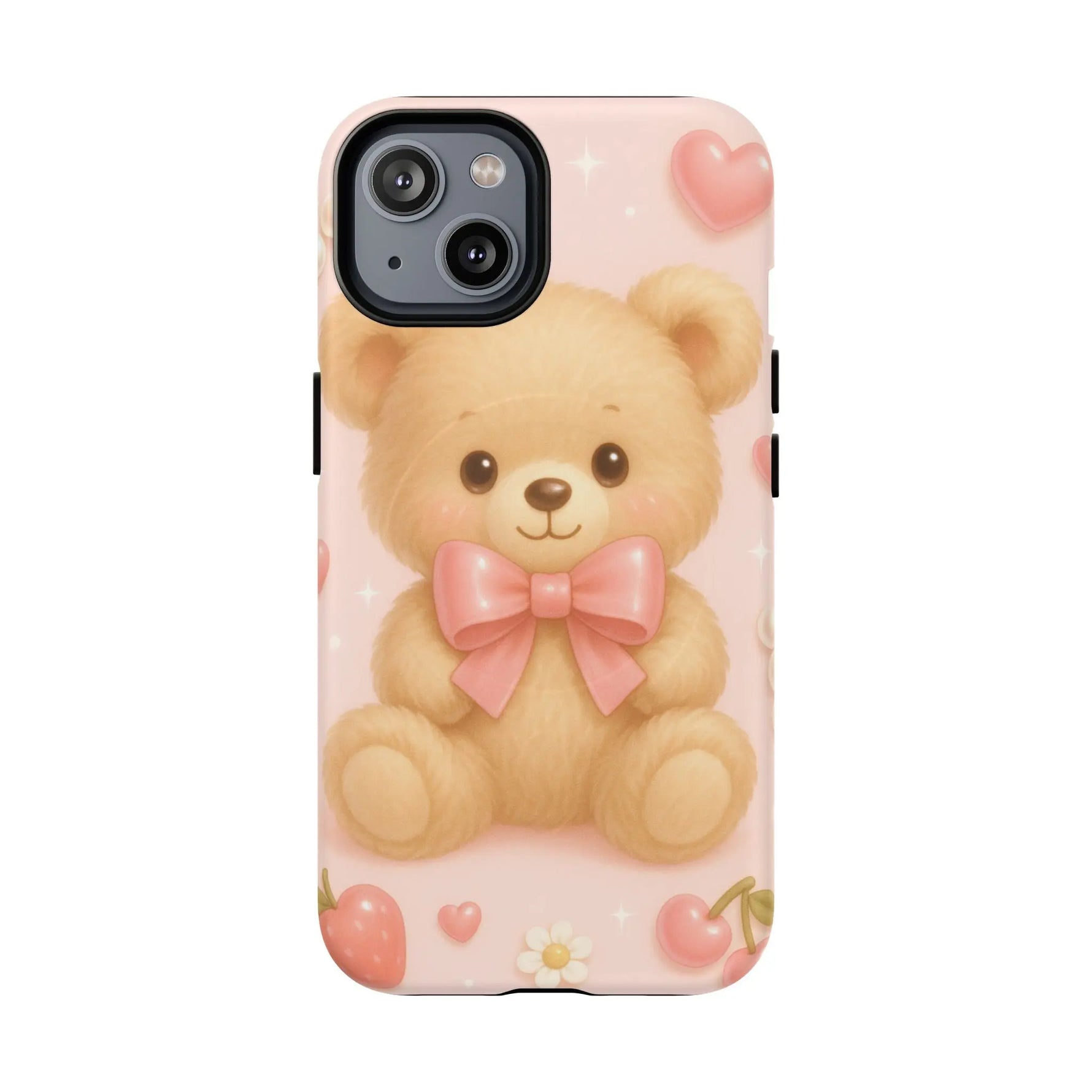 Ribbon Teddy Bear Love iPhone Case with MagSafe - Shamo's