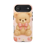 Ribbon Teddy Bear Love iPhone Case with MagSafe - Shamo's