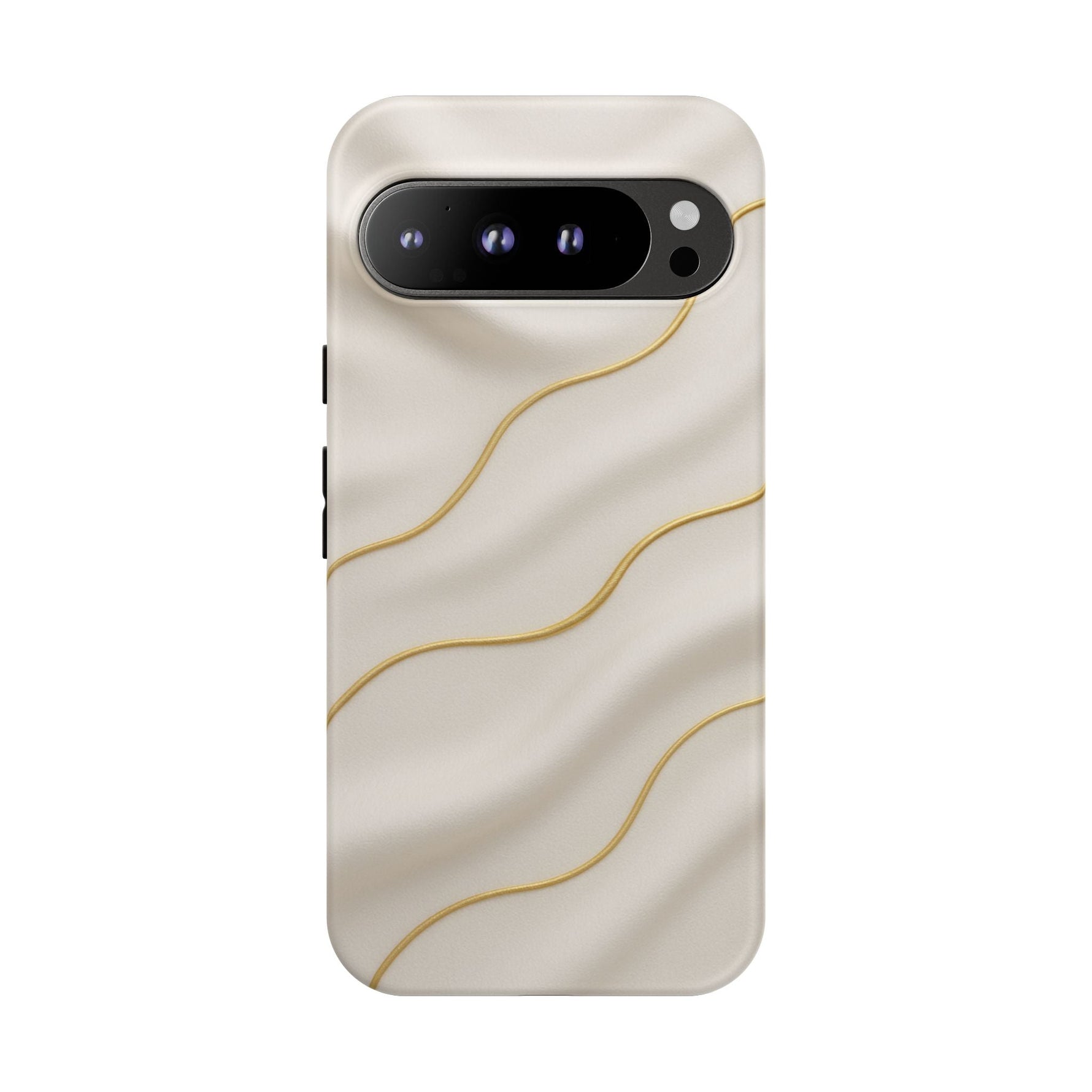 Elegant Gold Wave Tough iPhone Case  Shamo's