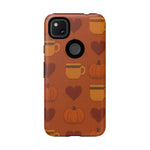 Fall Pumpkin & Coffee iPhone Case  Shamo's
