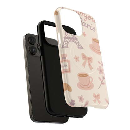 Chic Parisian iPhone Case - with Eiffel Tower Design | MagSafe