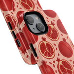 Pomegranate Fruit Tough iPhone Case | MagSafe Compatible - Shamo's