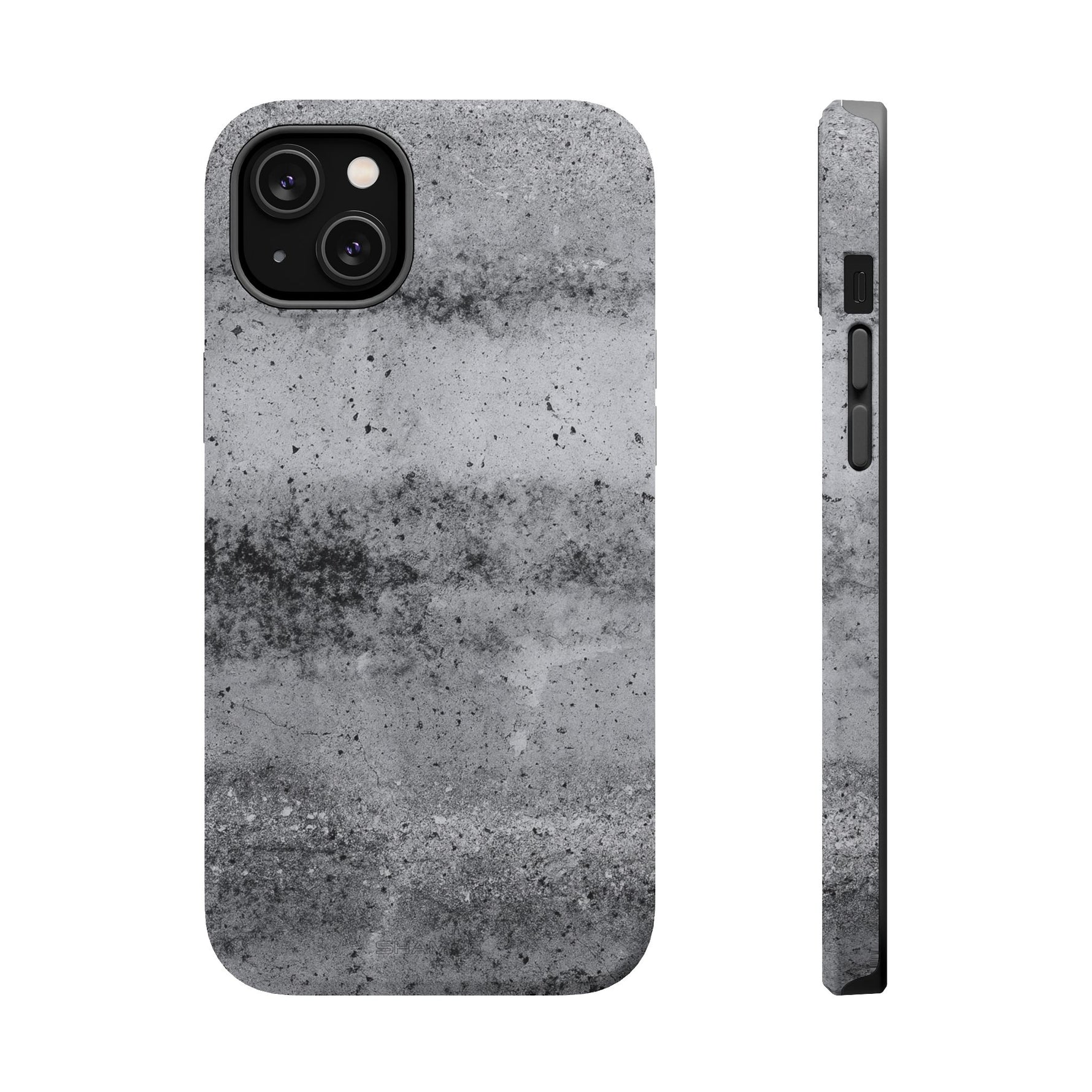 Concrete Pattern iPhone Case with Magsafe Compatibility