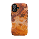 Amber Agate Marble iPhone Case — compatible with MagSafe - Shamo's